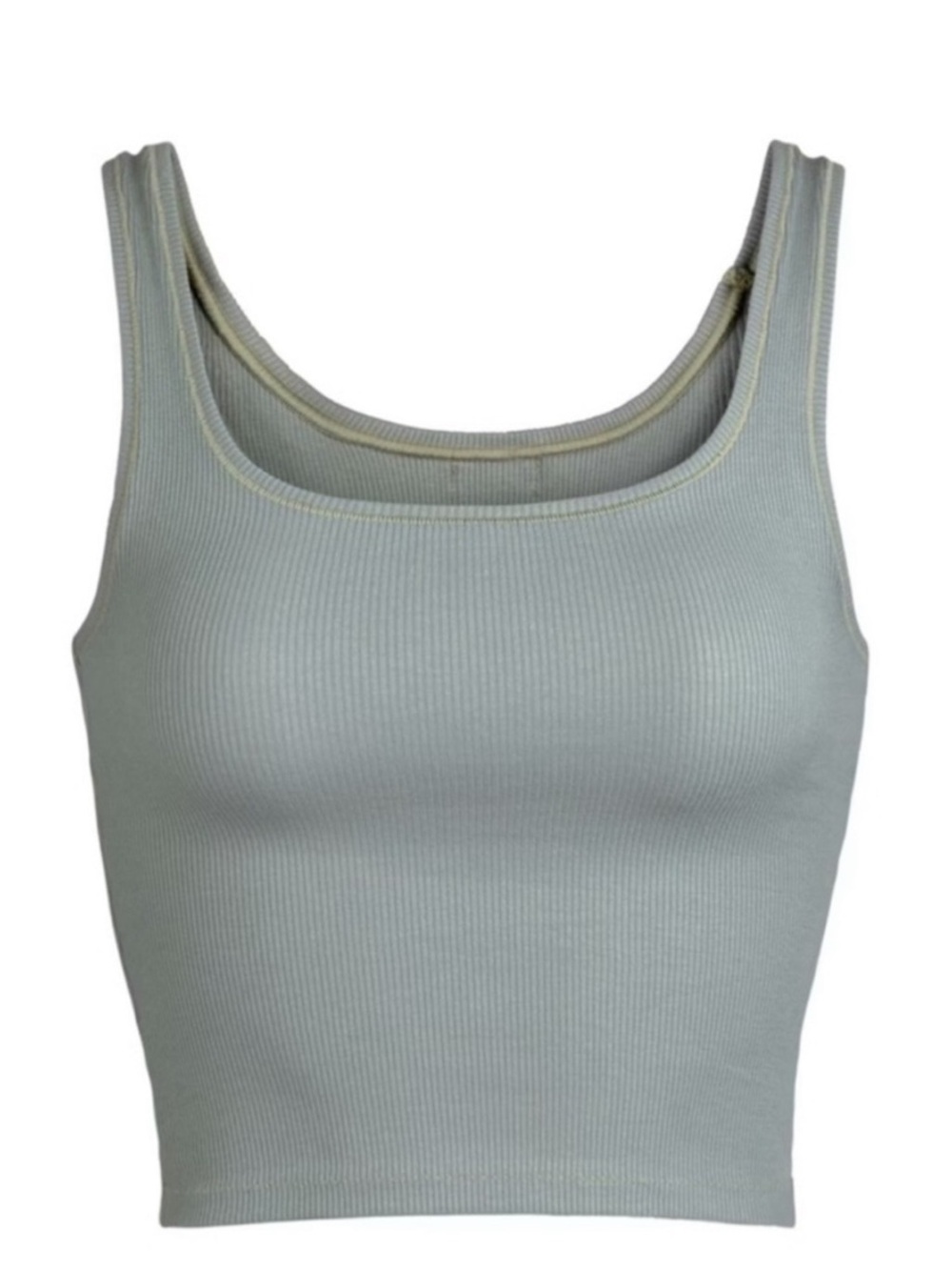 NWOT Skims Cotton Rib Tank Top in Mineral Sage Green Size Medium